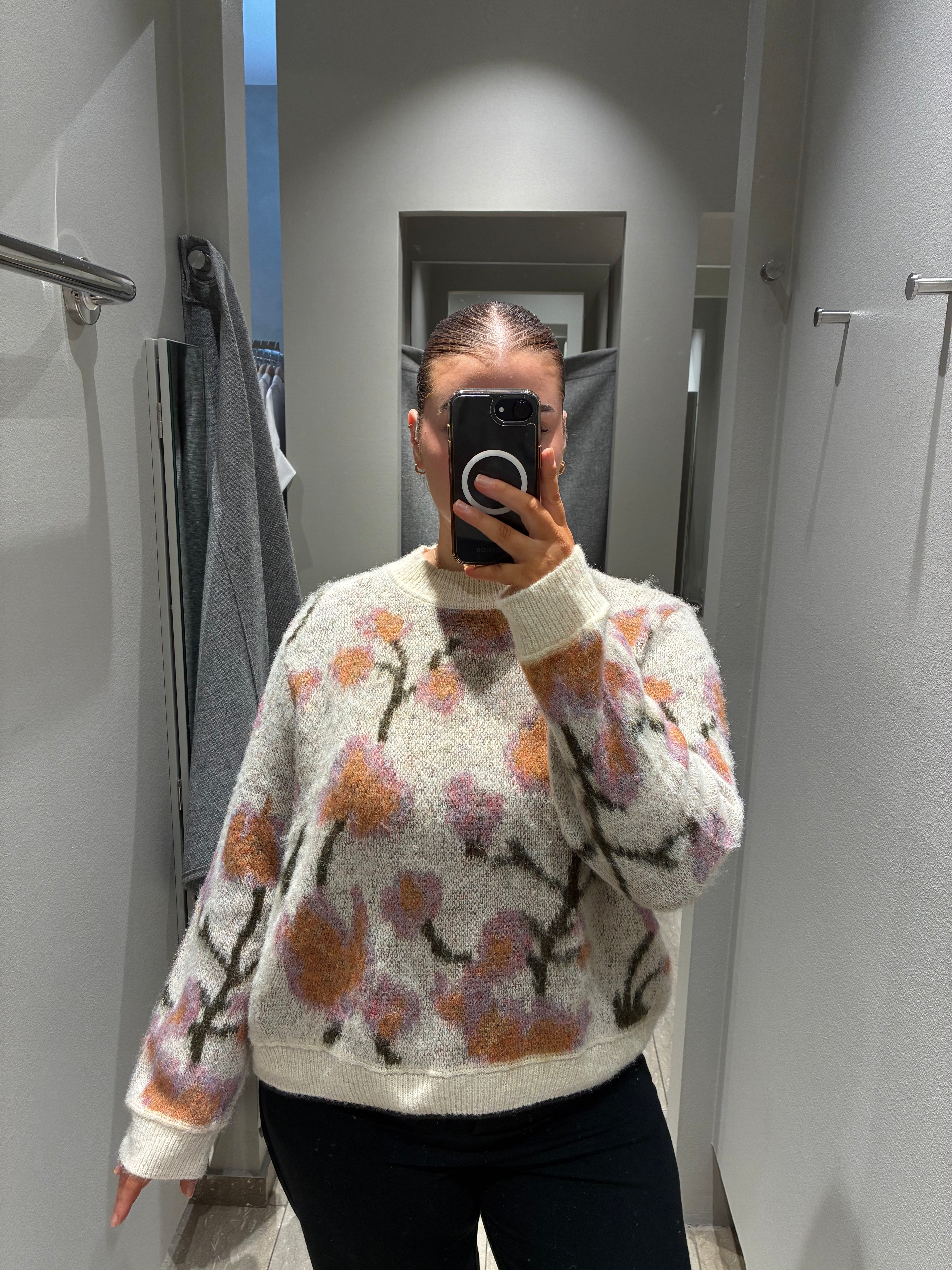 OBJLUCIE Pullover - White Sand